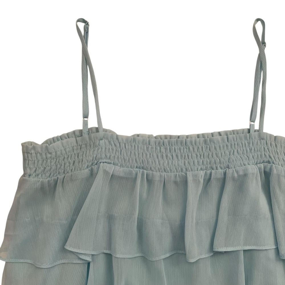 Lovers + Friends Light Blue Ruffle Mini Dress - Picture 5 of 14